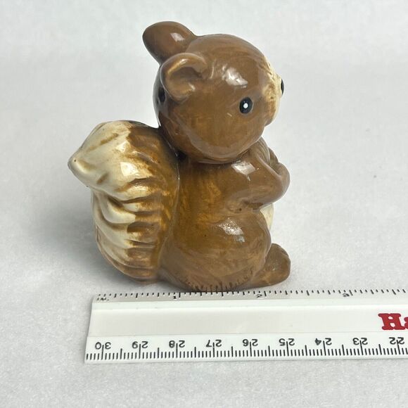 VTG Ceramic Squirrel Salt And Pepper Shaker Set Forest Woodland Animal Whimsy - Picture 13 of 15